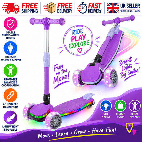 Kids wheel scooter - kids, 3