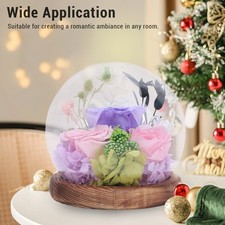 Flowers Glass Globe Light LED