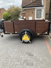 Trailer With Leaf Springs and