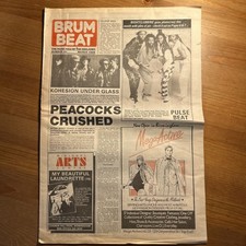 Brum Beat Vintage Rare Paper Magazine March 1986 Number 69