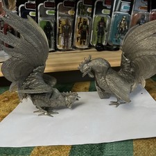 Rare Pair of Vintage White