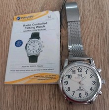 EASY LIFE, TAVISTOCK & JONES Mens Radio-Controlled Talking Watch, Working Order
