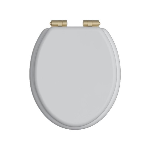 Heritage white gloss toilet - white,