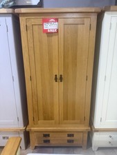 Cambridge Oak Wardrobe With