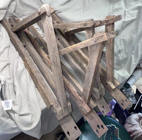 Rare set wood antique - set,