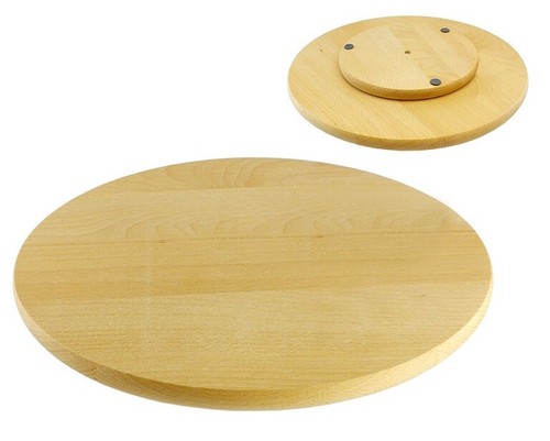 Beech wood lazy susan - beech,