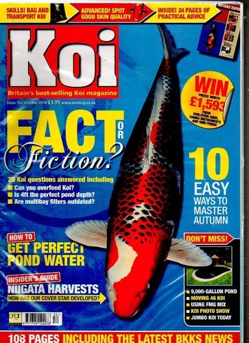 Koi magazine october 2010 - koi,