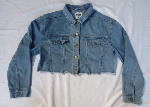 Sbrn cropped jean jacket - sbrn,