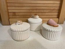 Vintage Taiwan Three White