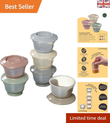 Stackable pack food pots - stackable,
