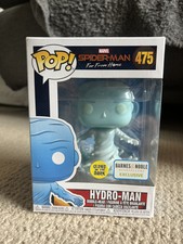 Funko Pop Spiderman Hydro-Man 475 Barnes & Noble Exclusive Glow In The Dark