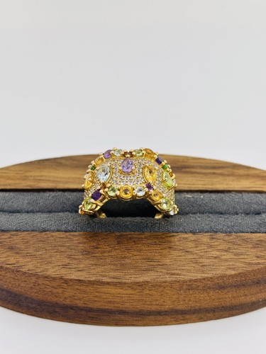 925 silver yellow ring 4dwt - silver,