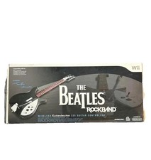 The Beatles Rockband Wii Guitar John Lennon Rickenbacker BOXED WITH DONGLE