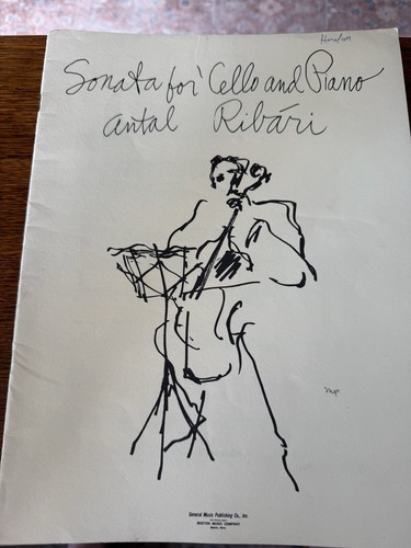 Antal ribári sonata for cello - antal,