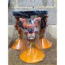 3-Pack YX002 Kids Cartoon Monkey Ceiling Hanging Pendant Yellow with Cone Shade