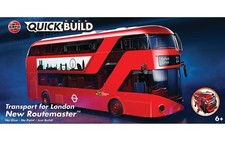 Airfix J6050 QUICKBUILD New Routemaster Bus Model Kit Age 6+ London Bus *NEW*