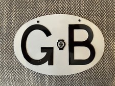 Vintage GB AA Car Badge - GB