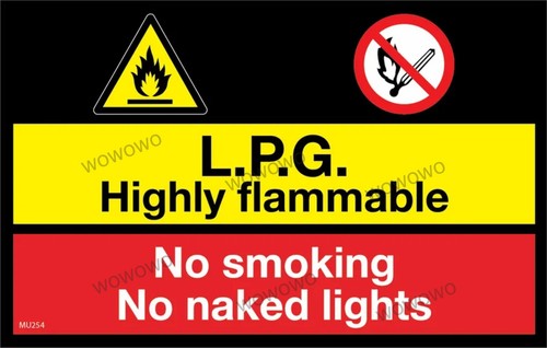 Lpg gas highly flammable - lpg,