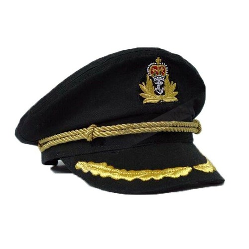 Black yacht captain skipper - yacht,