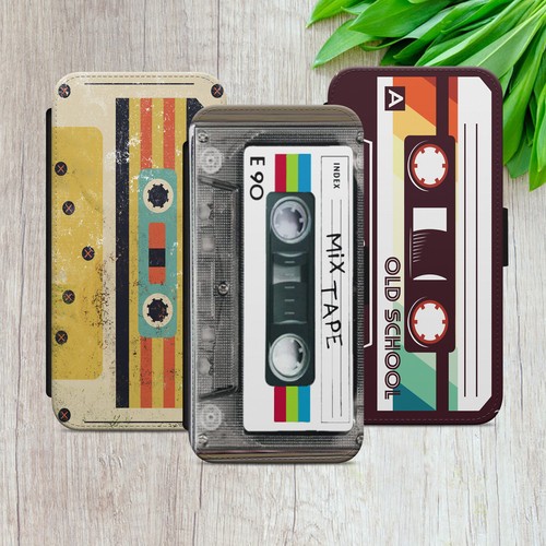Retro vintage cassette mix - retro,