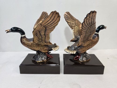 Vtgmallard duck bookends pair - vtgmallard,