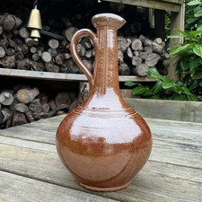 Old Vintage Antique Brown Salt