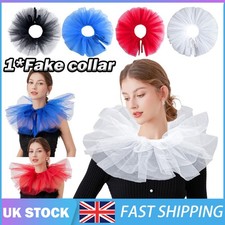 Elizabethan Neck Ruff Tulle