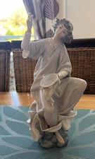 Lladro Tall Angel Musician