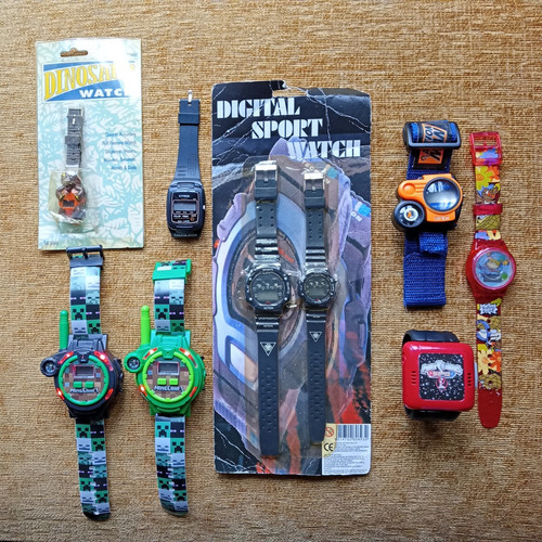 Old kids watches - 8,