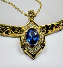 14K Gold Plated Gorgeous Oval