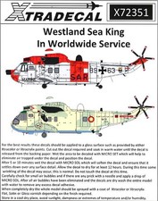Xtra Decals 1/72 WESTLAND SEA