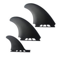 MR Twin Fins+Trailer (2+1 Fins) Surfboard for Single Tab Double Tab Fin Base