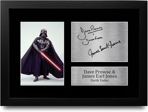 Framed darth vader - a4,