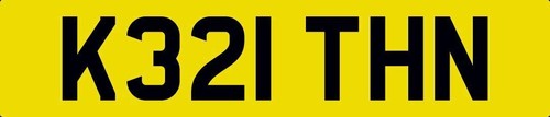 Keith number plate - n, keiths