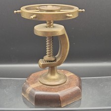 Vintage brass ships - ships, wheel