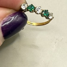 Vintage Rolled Gold 5 Green