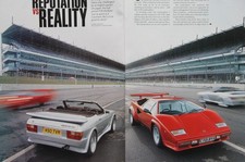 Original CC 2004 extract article: LAMBORGHINI COUNTACH LP500S QV  v TVR 450 SEAC