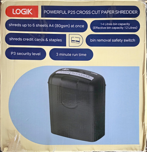 Logik lshrep25 cross cut paper - lshrep25,
