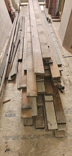 Antique reclaimed solid oak - reclaimed,