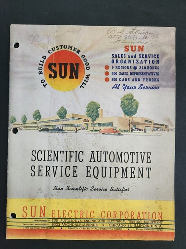 1948 vintage sun electric corp - 1948,