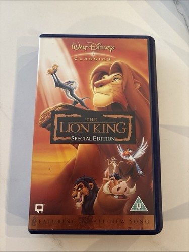 The lion king vhs - lion,