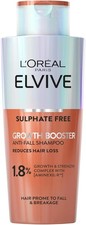 L'Oreal Paris Elvive Growth Booster Shampoo 200ml, Anti Hair Loss Shampoo
