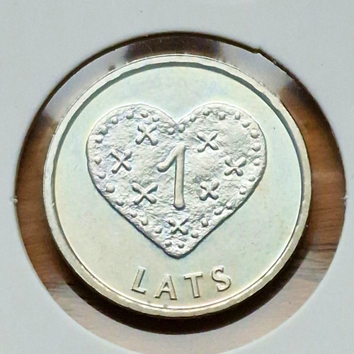 Latvia 2011 lats coin - 2011, 1