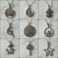 Fantasy Wiccan Tibetan Silver Fairy Unicorn Pagan Celtic Pendant Necklace Charm