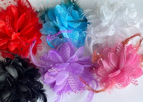 Wedding party feather beads - wedding,