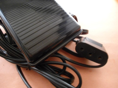 Foot control cord - cord, pedal