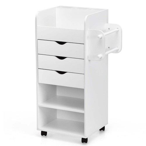 Craft storage cart with mobile - with,