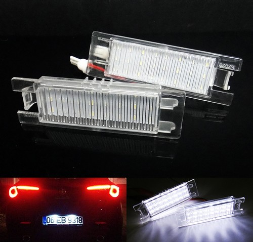 Led licence number plate - 2x,