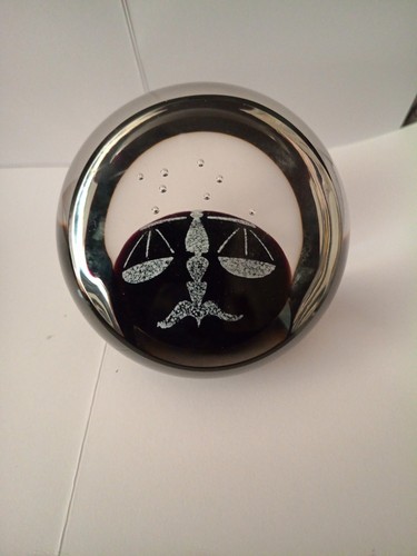 Caithness libra paperweight - caithness,