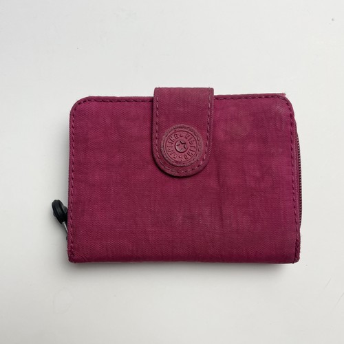Kipling pink canvas card coin - card,
